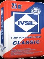 Клей плиточный IVSIL CLASSIC, 25 кг